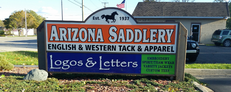 Arizona Saddlery Signage